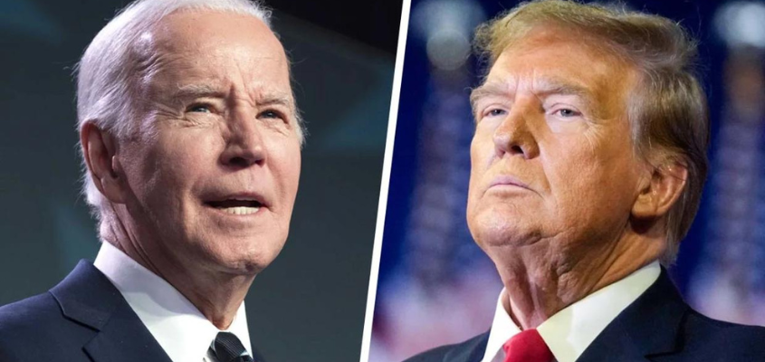 President Joe Biden and Donald Trump